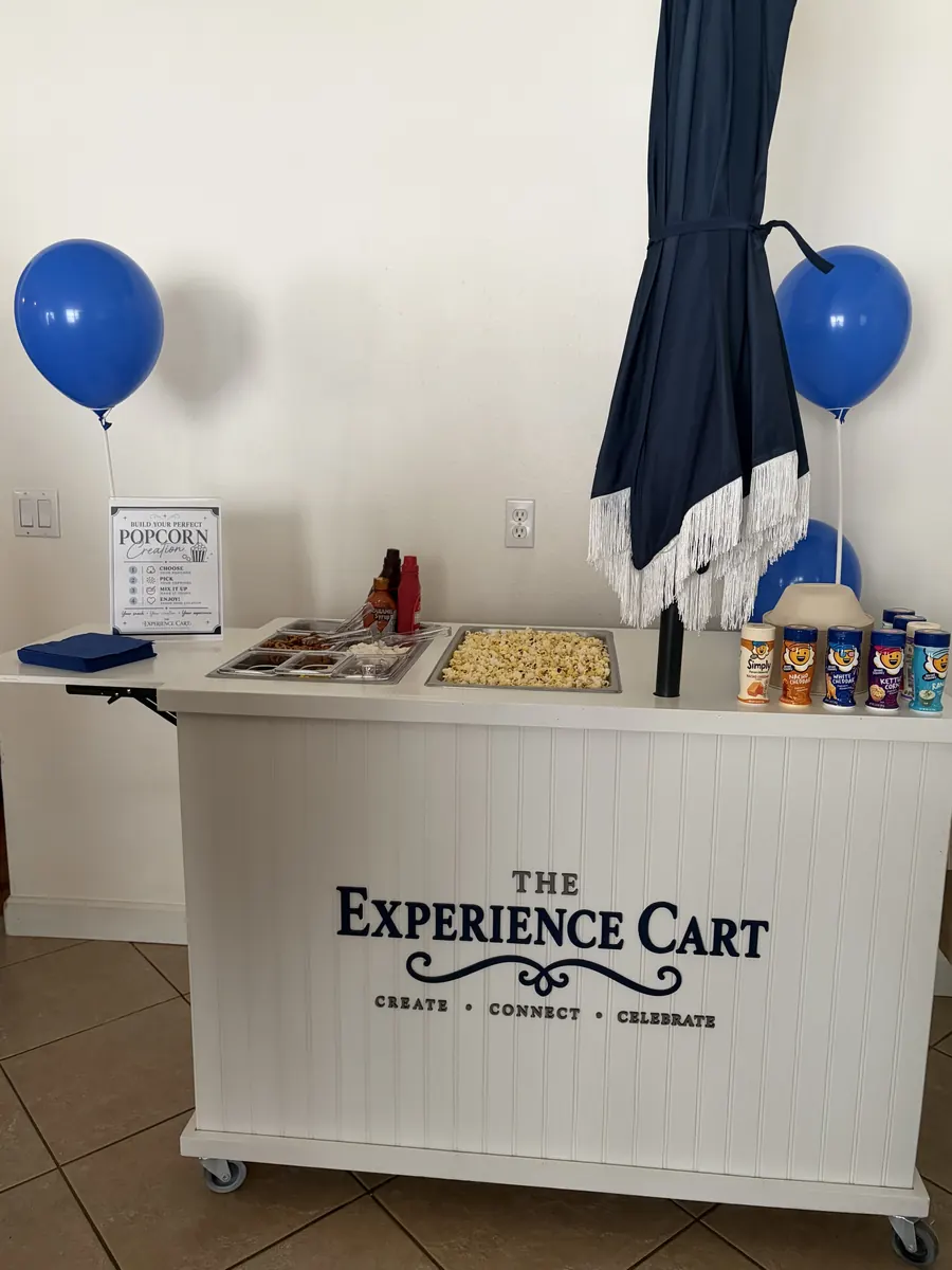 The Experience Cart event setup and activity 8