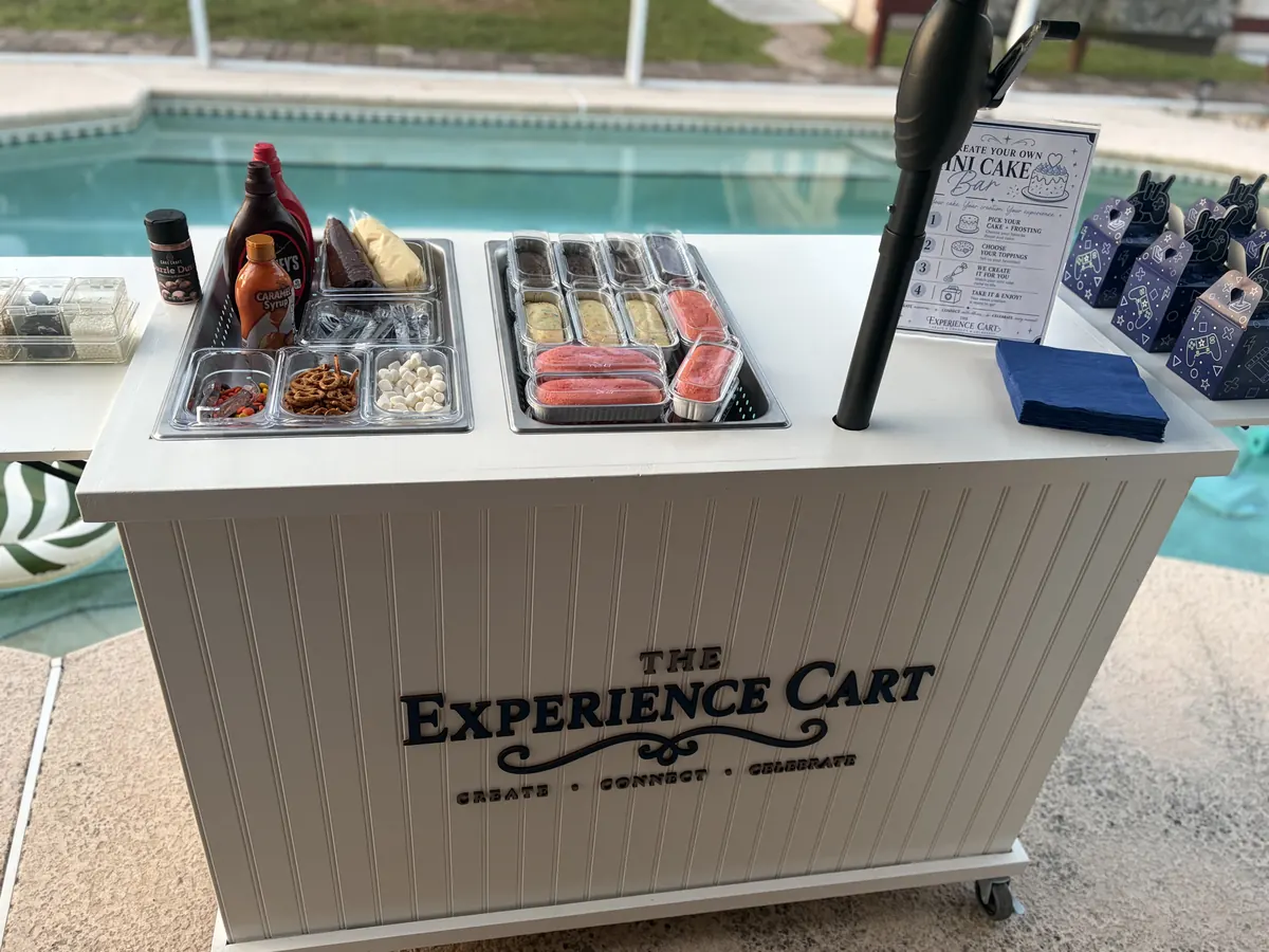 The Experience Cart event setup and activity 3